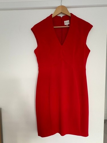 Reiss sinara red neck - red,
