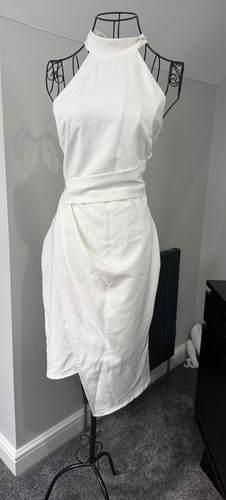Lipsy white halter neck - halter,