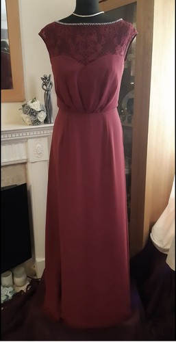 Burgandy red bridesmaid - burgandy, bridesmaid,