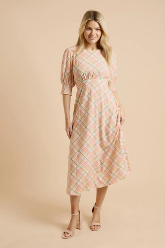 Dorothy perkins cream midi - dorothy,