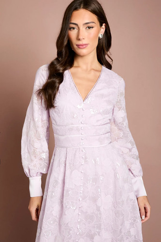 Coast lilac midaxi dress - coast,
