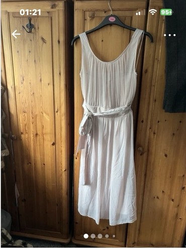 Blush occasion dress - blush,