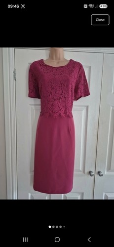 Stunning dark pink purple lace - stunning, pink/purple