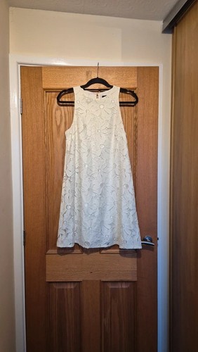 Cream lace daisy dress - f&f,
