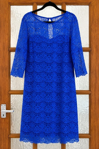 Luis civit royal blue lace - royal,