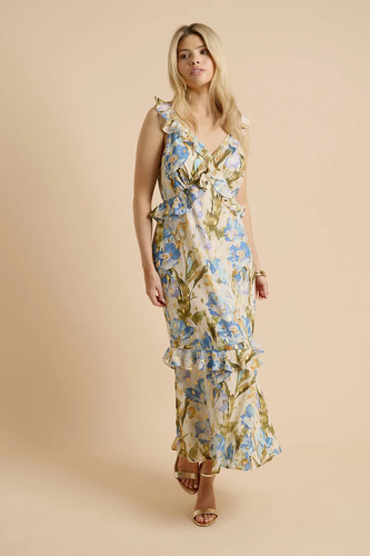 Dorothy perkins blue midi - perkins,