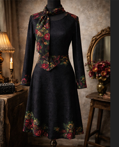 Gzypp black floral - black, occasion