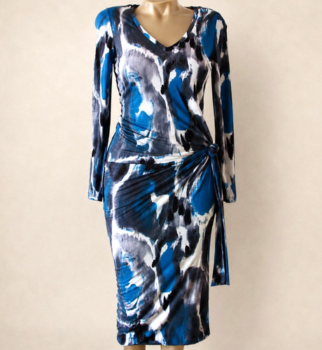 Damsel dress grey blue - damsel, in