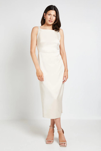 Wallis ivory pencil dress - wallis,