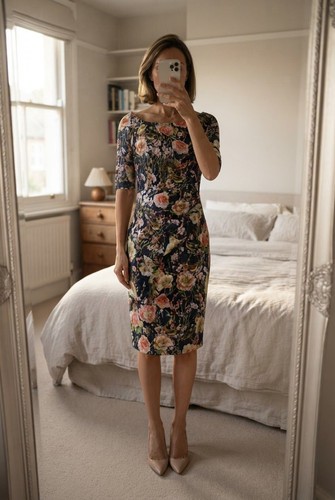 Jolie moi floral crew - (uk, 8)