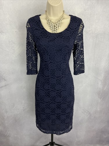 Glamorous blue lace sheath - glamorous,