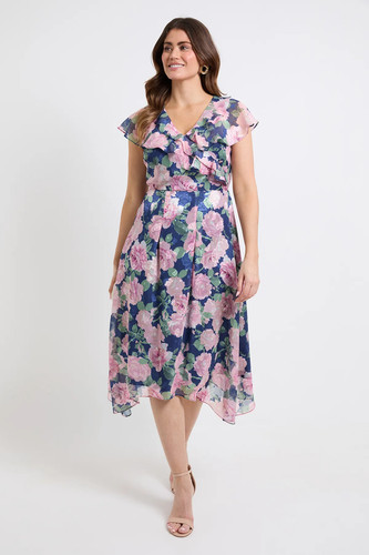 Wallis navy fit - fit, dress