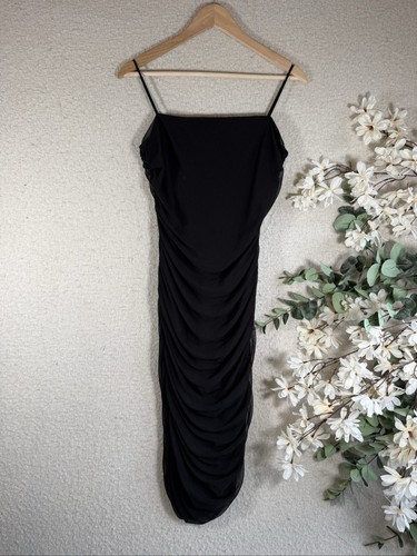 Pink vanilla black ruched mesh - pink,