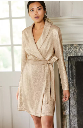 Adrianna papell gold metallic - gold,