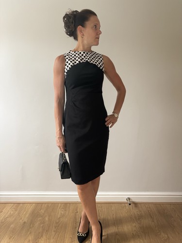 Bnwt coast black white polka - white,