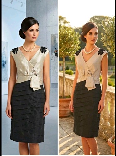 Gold size black champagne - 14,