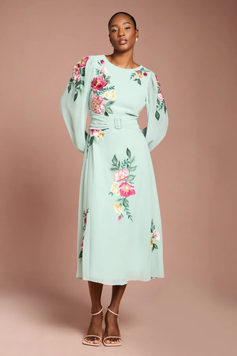 Coast sage fit - sage, dress