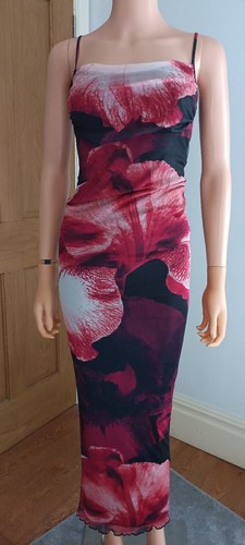 New boohoo black floral - boohoo, mesh