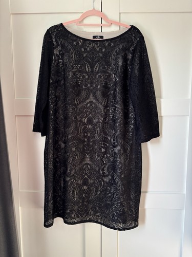 Wallis black lace - black, shift