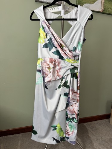 Grey floral print - grey, occasion