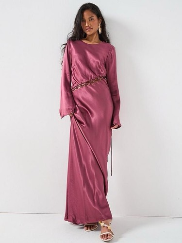 Satin effect maxi - satin-effect,