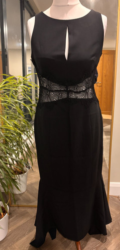 Karen millen petite black lace - millen,