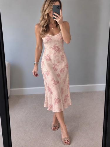 Coast floral jacquard midi - coast,