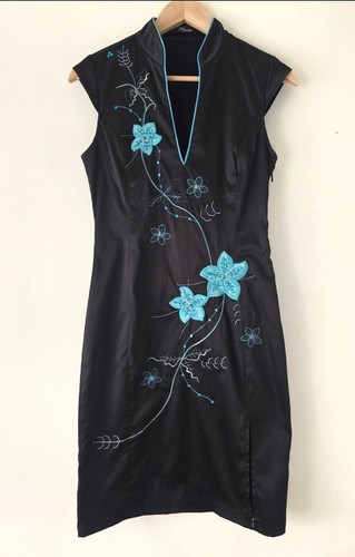 Jane norman black embroidered - jane,