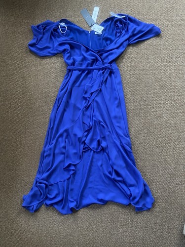Blue occasion dress - blue,