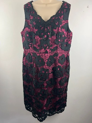Monsoon black cerise pink - black,