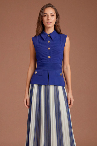 Coast blue midi - blue, womens