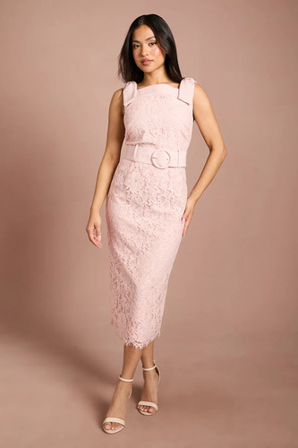 Coast blush midi dress - coast,