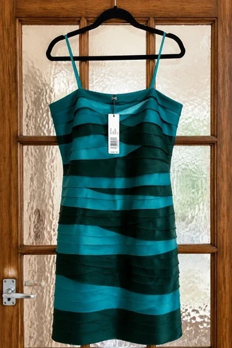 Phase eight teal satin - phase, layered