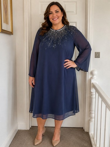 Wallis navy blue - navy,