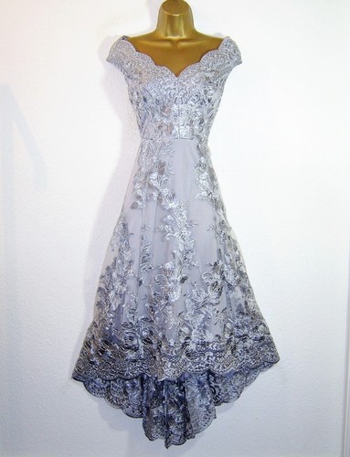 Quiz silver grey - grey, embroidered