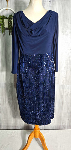 Michaela louisa navy sequin - michaela,