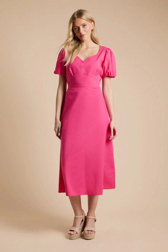 Dorothy perkins pink midi - dorothy,