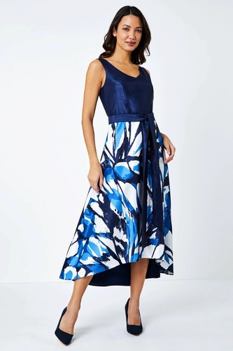 Roman fab navy white - white, dip